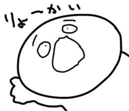 Oh eyebrow man sticker #4863684