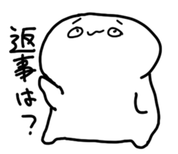 Oh eyebrow man sticker #4863685