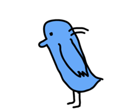 HappyBlueBird sticker #4863812