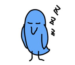 HappyBlueBird sticker #4863819