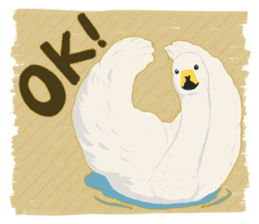 Sound of swans(English) sticker #4863852