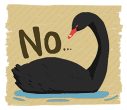 Sound of swans(English) sticker #4863856