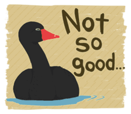 Sound of swans(English) sticker #4863857