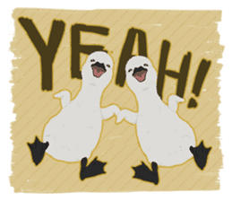 Sound of swans(English) sticker #4863871