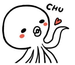 octopus and Squid Sticker sticker #4864955