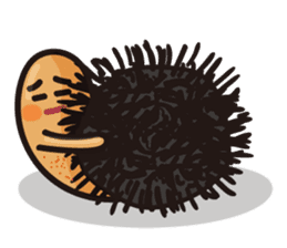Song of sea urchin sticker #4865415