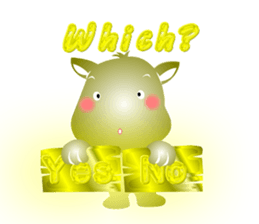 Cute of the Dog - No.3 sticker #4865690