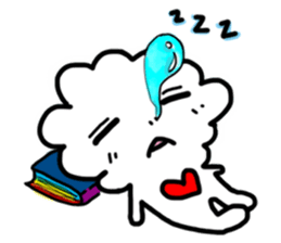 freedom cloud sticker #4865700