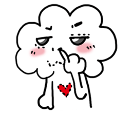 freedom cloud sticker #4865702