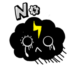 freedom cloud sticker #4865706