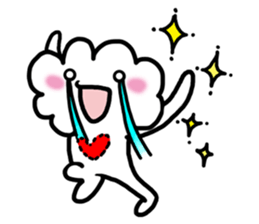 freedom cloud sticker #4865716