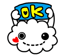 freedom cloud sticker #4865722