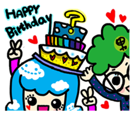 freedom cloud sticker #4865724