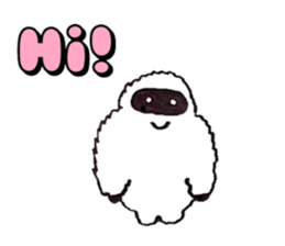 Peaceful Yeti sticker #4865816