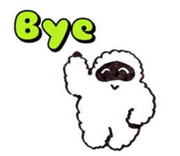 Peaceful Yeti sticker #4865817