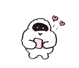 Peaceful Yeti sticker #4865819