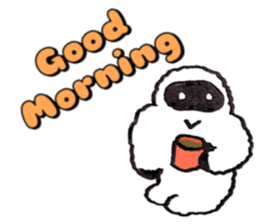 Peaceful Yeti sticker #4865824