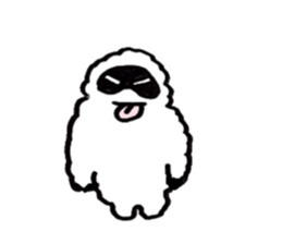 Peaceful Yeti sticker #4865833