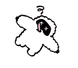 Peaceful Yeti sticker #4865843