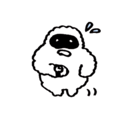 Peaceful Yeti sticker #4865851