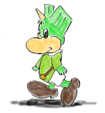 Lucky dragon (Crayon edition) sticker #4865856