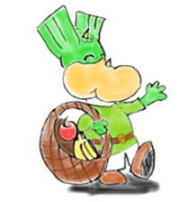 Lucky dragon (Crayon edition) sticker #4865858