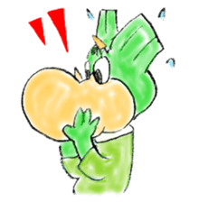 Lucky dragon (Crayon edition) sticker #4865860