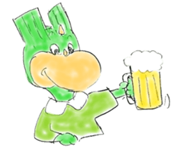 Lucky dragon (Crayon edition) sticker #4865869