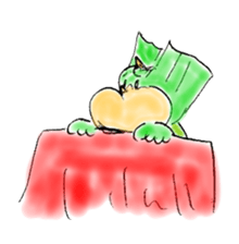 Lucky dragon (Crayon edition) sticker #4865872