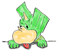 Lucky dragon (Crayon edition) sticker #4865873