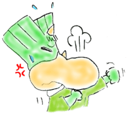 Lucky dragon (Crayon edition) sticker #4865877