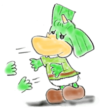 Lucky dragon (Crayon edition) sticker #4865879