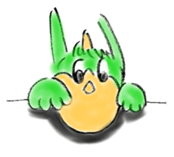 Lucky dragon (Crayon edition) sticker #4865880