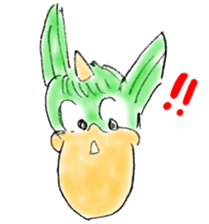 Lucky dragon (Crayon edition) sticker #4865881