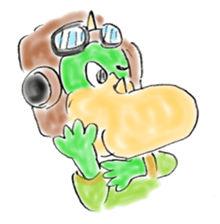 Lucky dragon (Crayon edition) sticker #4865884