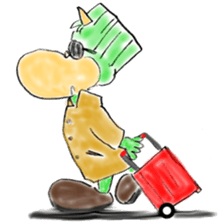 Lucky dragon (Crayon edition) sticker #4865889