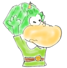 Lucky dragon (Crayon edition) sticker #4865894