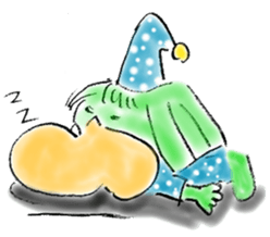 Lucky dragon (Crayon edition) sticker #4865895