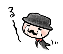 JARI's OJISAN -act5- sticker #4865991