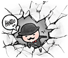 JARI's OJISAN -act5- sticker #4866006