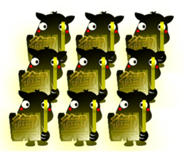 Cute of the Dog sticker #4866152