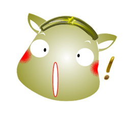 Cute of the Dog sticker #4866175