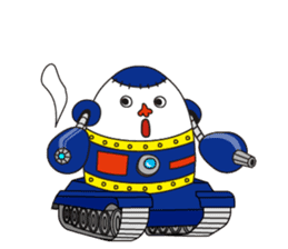 robot "RIFOMO" O-uccino  to transform sticker #4866226