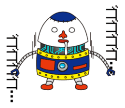 robot "RIFOMO" O-uccino  to transform sticker #4866261