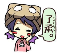 nekokaburi-chan pert 3 sticker #4866287