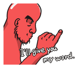 The red giant English ver. sticker #4866391