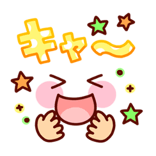 Pop&Pastel Face Sticker sticker #4866520