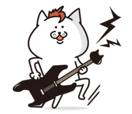 ROCK CAT sticker sticker #4866545