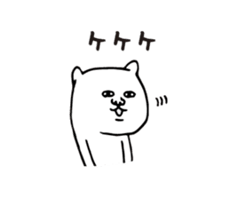 White dog and Shiba inu sticker #4867410