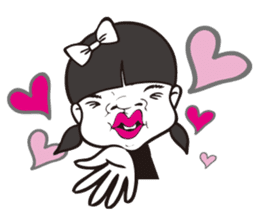 0.5mm Funny Expression sticker #4867544